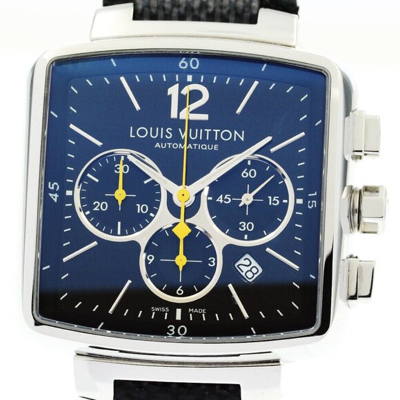 LOUIS VUITTON Speedy Q212G Chronograph black Dial Automatic Men's Watch - Picture 7 of 11